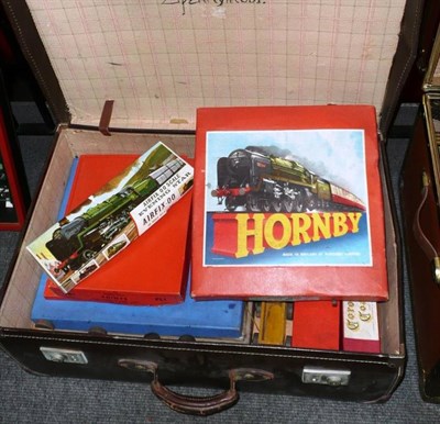 Lot 128 - Mixed Toys, including a boxed Hornby '0' gauge clockwork Passenger Set No.21 with boxed level...