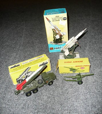 Lot 149 - Three Boxed Diecast Military Vehicles:- Corgi Major Bristol 'Bloodhound' Guided Missile with...