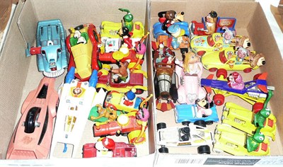 Lot 168 - Twenty Five Dinky and Corgi TV Related or Comic Vehicles, including Chitty Chitty Bang Bang,...