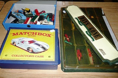 Lot 178 - A Collection of Matchbox and Other Small Scale Diecast Vehicles, in a Matchbox collectors case,...