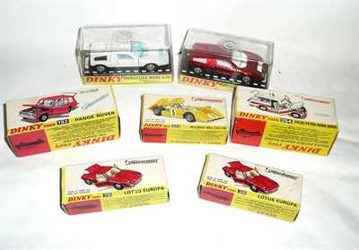 Lot 204 - Seven Boxed Dinky Speedwheels Vehicles:- Police Patrol Range Rover No.254; Range Rover No.192;...