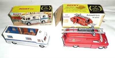 Lot 206 - A Boxed Dinky Mobile Midland Bank No.280, with opening door and fitted interior; Boxed Dinky...