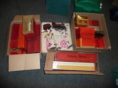 Lot 42 - A Collection of Boxed Hornby 'O' Gauge Trains and Accessories, mainly pre-war, including an...