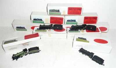 Lot 47 - Ten Boxed 'N' Gauge Tender Locomotives by Union Mills Models - Class Q2 No.3359, Class 2P...