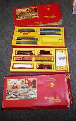 Lot 49 - Two Boxed Tri-ang 'OO' Gauge Electric Train Sets - RS.15 Goods Set and RS.14 Passenger Set.