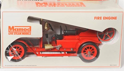 Lot 54 - A Boxed Mamod Live Steam Fire Engine F.E.1, with accessories. (V.Good)