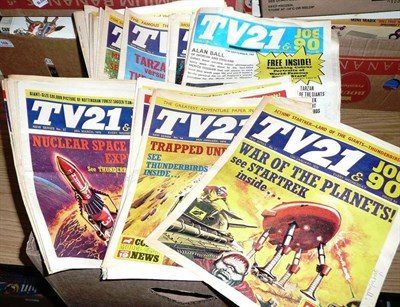 Lot 140 - A Collection of TV Century 21 Comics, comprising one hundred and nine original series TV Century 21