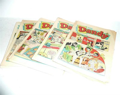 Lot 141 - Sixty Three Dandy Comics, from 1963 to 1972, including three summer specials; One Hundred and...