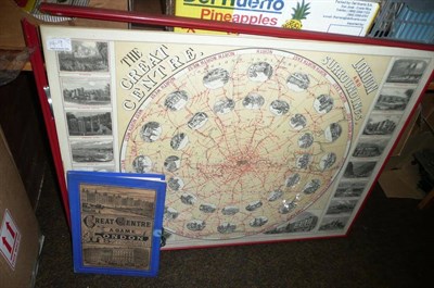 Lot 149 - An Victorian Board Game - The Great Centre - London and Surroundings, Published by D. Ogilvy,...