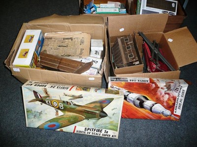 Lot 178 - A Collection of Toys, including two boxed Japanese battery operated Rosko Toys - Train Set and...