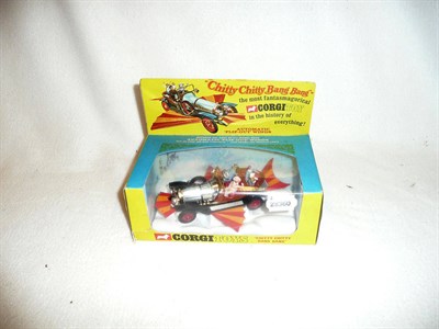 Lot 239 - A Boxed Corgi 'Chitty Chitty Bang Bang' Car No.266, circa 1967, with wings and passengers,...