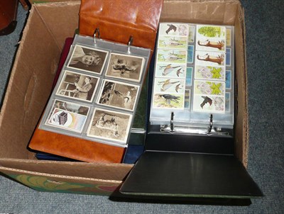 Lot 317 - A Large Collection of Cigarette and Trade Card Sets, Part Sets and Odds, makers include...