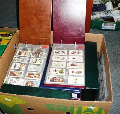 Lot 320 - A Large Collection of Cigarette Card Sets and Part Sets by Wills and Players, subjects include...