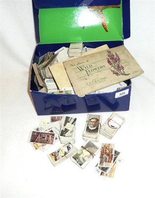 Lot 325 - A Collection of Cigarette Card Sets and Part Sets, mainly by Ogdens, Wills and Players,...