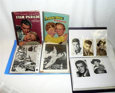 Lot 326 - A Collection of Film Memorabilia, including an original lithographed film poster for John Wayne...