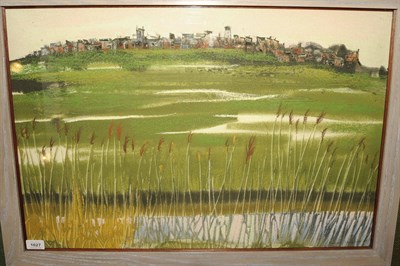 Lot 1627 - Susan Horsfield (b.1928)  "Towards Southwold" Signed and dated '68, watercolour, on paper, 48cm...