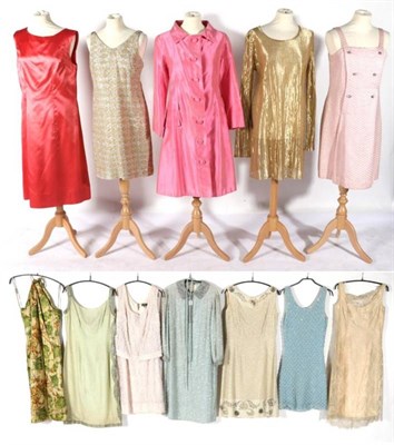 Lot 2131 - Circa 1960s and Later Cocktail Dresses and Evening Wear, comprising Kal-Ming Hong Kong eau de...