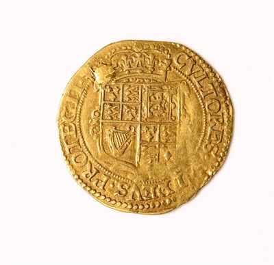 Lot 5 - Charles I (1625-1649), Double Crown, Tower mint, Group B, elongated bust, mm. plume, 4.48g,...