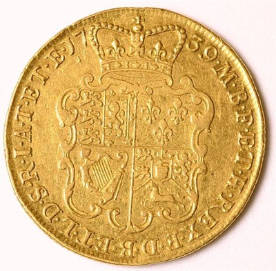 Lot 32 - George II (1727-1760), Two Guineas, 1739, intermediate laur. head left, (S.3668). Possibly...