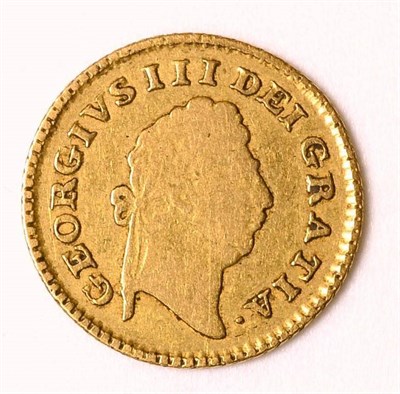 Lot 42 - George III (1760-1820), Third Guinea, 1799, first laur. head right, (S.3738). About fine but rare
