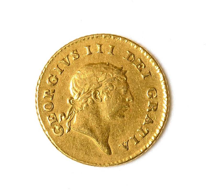 Lot 46 - George III (1760-1820), Third Guinea, 1809, second laur. head right, (S.3740). Very fine