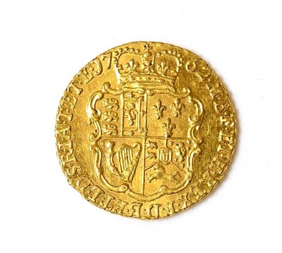 Lot 48 - George III (1760-1820), Quarter Guinea, 1762, laur. head right, (S.3741). Good very fine