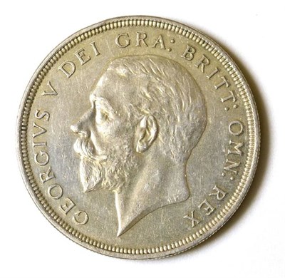 Lot 66 - George V (1910-1936), crown, 1929, fourth coinage, wreath type, modified bare head left,...