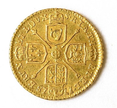 Lot 102 - George I (1714-1727), Quarter Guinea, 1718, laureate head right, rev. crowned cruciform...