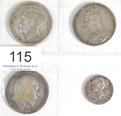Lot 115 - George V (1910-1936), Proof Crown, 1927, fourth coinage, wreath type, (S.4036), impaired, about...