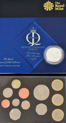 Lot 119 - Elizabeth II (1952-), proof set, 2009, 12 coins including Kew Gardens 50p; Alderney silver...