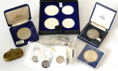 Lot 137 - Canada, Montreal Olympics, 1976 4 coin set, comprising two 10 dollars and two 5 dollars in case...