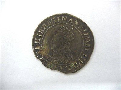 Lot 1 - Elizabeth I Shilling 2nd Issue, MM martlet, edge chipped between 6 and 8 o'clock but full weight at