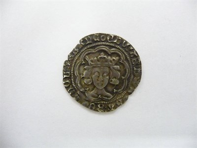 Lot 2 - Edward IV Groat 2nd Reign, London Mint, MM annulet, trefoils on cusps, "nibbled" edge in parts...