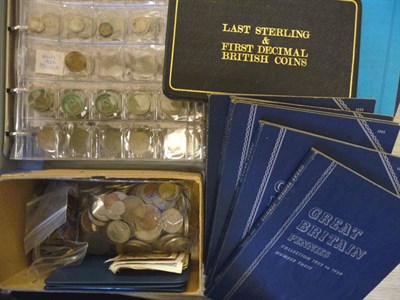 Lot 60 - 12 x Whitman Folders, containing incomplete sets of halfcrowns, florins, shillings, sixpences...