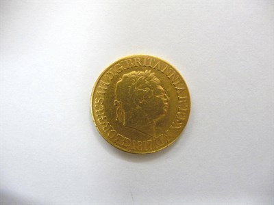 Lot 78 - George III Sovereign 1817, contact marks, faint scratch on bust rim, rim worn in parts, VG
