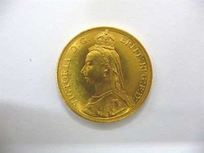 Lot 86 - Gold £2 1887, minor rim imperfections, generally good surfaces, lustrous EF