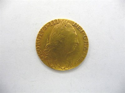 Lot 126 - Guinea 1779, minor hairlines, a couple of small obv. digs otherwise Fine