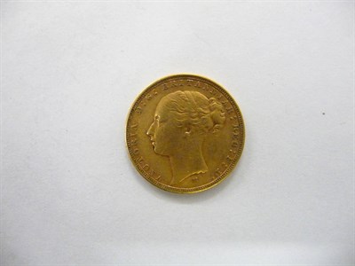 Lot 140 - Sovereign 1883M, minor marks/hairlines, GFine