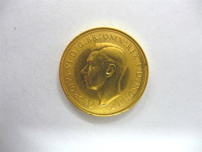 Lot 179 - Gold £2 1937, plain edge proof, marks on bust, numerous hairlines and a few minor edge nicks...