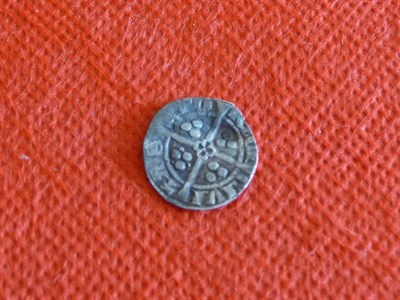 Lot 21 - Edward III Penny, 1st coinage, York Mint, quatrefoil in rev. centre and 3 extra pellets in...