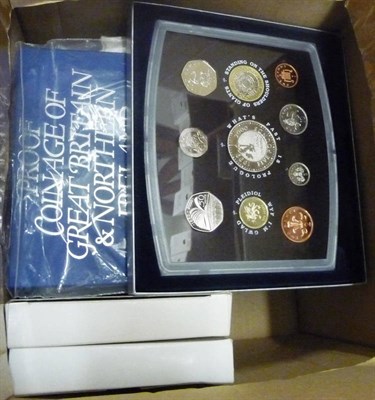 Lot 34 - 15 x Royal Mint Proof Sets - 1977, 1980, 1982-89 and 1996-2000, with certificates, in CofI, FDC