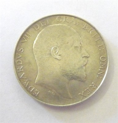 Lot 97 - Edward VII Halfcrown 1904, a few trivial hairlines/contact marks, very good edge, light...