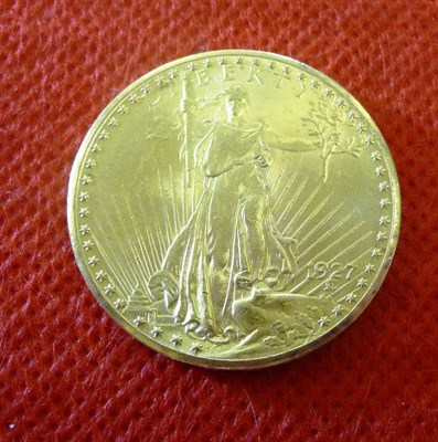 Lot 106 - USA Gold 20 Dollars, 1927 "Saint-Gaudens", AVF