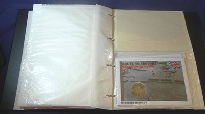 Lot 129 - Complete Collection of 18 x 1st Day Coin Covers, each with a different Gibraltar sterling...