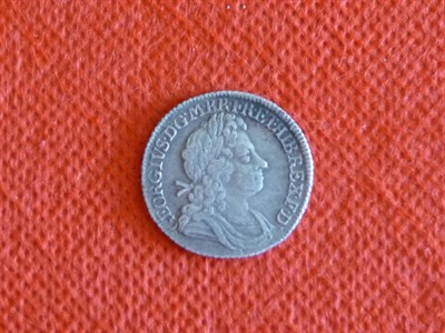 Lot 302 - George I Shilling 1720, 1st bust, roses and plumes in angles, large 0 in date, trivial marks,...