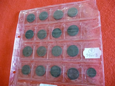 Lot 307 - Collection of 16 x Pre-Victoria Farthings: 1672, 1675, 1694 (x2), 1721, 1722, 1735, 1746, 1754...