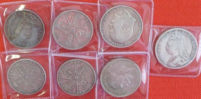 Lot 120 - 3 x Crowns: 1892 surface marks AFine, 1902 surface marks and edge knocks Fine/GFine and 1935...