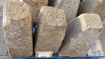 Lot 2002 - Three Staddle Stones