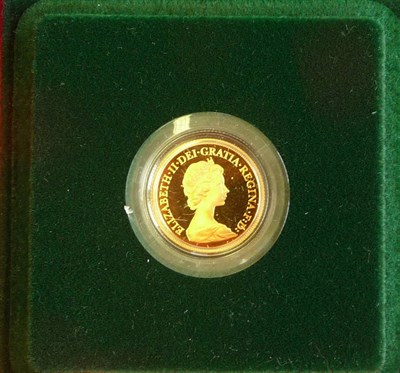 Lot 147 - Proof Sovereign 1980, no certificate, in CofI, FDC