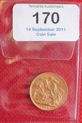 Lot 170 - Sovereign 1914, GVF